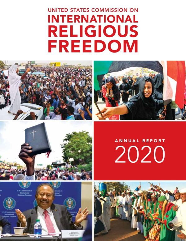 USCIRF 2020 Annual Report — U.S. Commission on International Religious Freedom finding that labor trafficking prosecution frameworks threaten religious communities